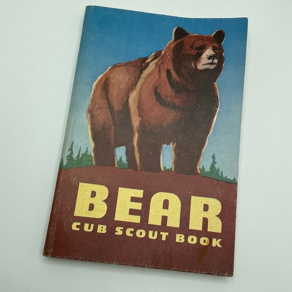 Other - Vintage 1965 Bear Cub Scout Book Boy Scouts of America Copyright 1954 #3231 X4